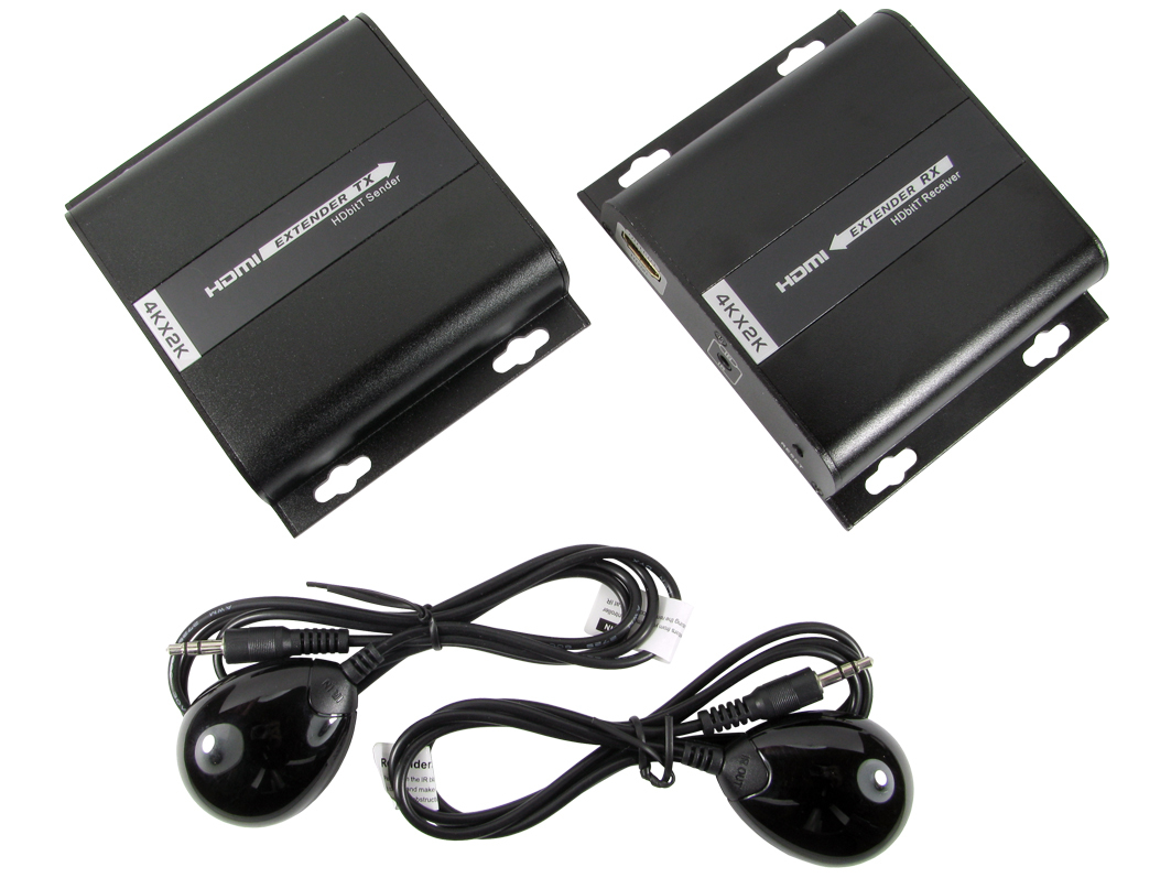Cables Direct Black Hd-Ex358 Av Extender Av Transmitter & Receiver