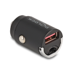 DeLOCK 64277 oplader voor mobiele apparatuur Universeel Zwart Sigarettenaansteker Snel opladen Auto