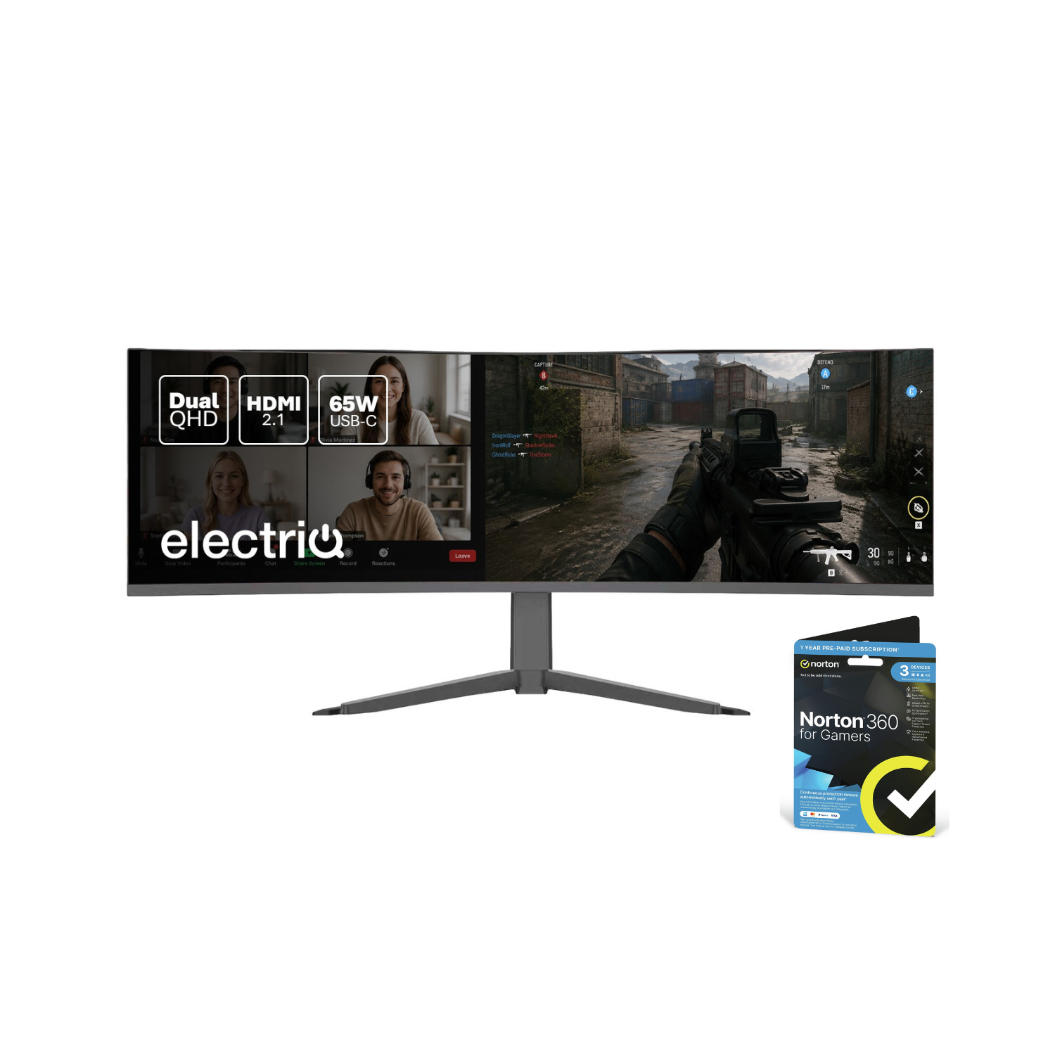 electriQ eiq-495KCSUW65W165VAH