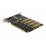 DeLOCK PCI Express x16 Card to 4 x internal NVMe M.2 Key M - Bifurcation