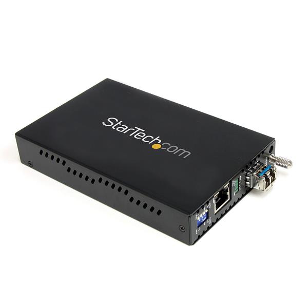 Image of StarTech.com 1000 Mbps Gigabit Single Mode Fiber Media Converter...