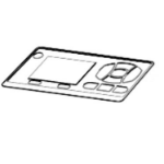 Zebra P1080383-425 printer/scanner spare part Nameplate 1 pc(s)