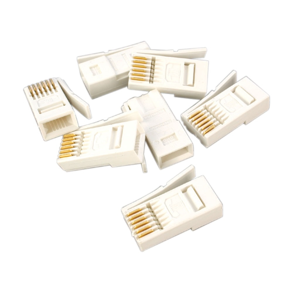 Videk BT631A Plugs 6 Way Pack of 10