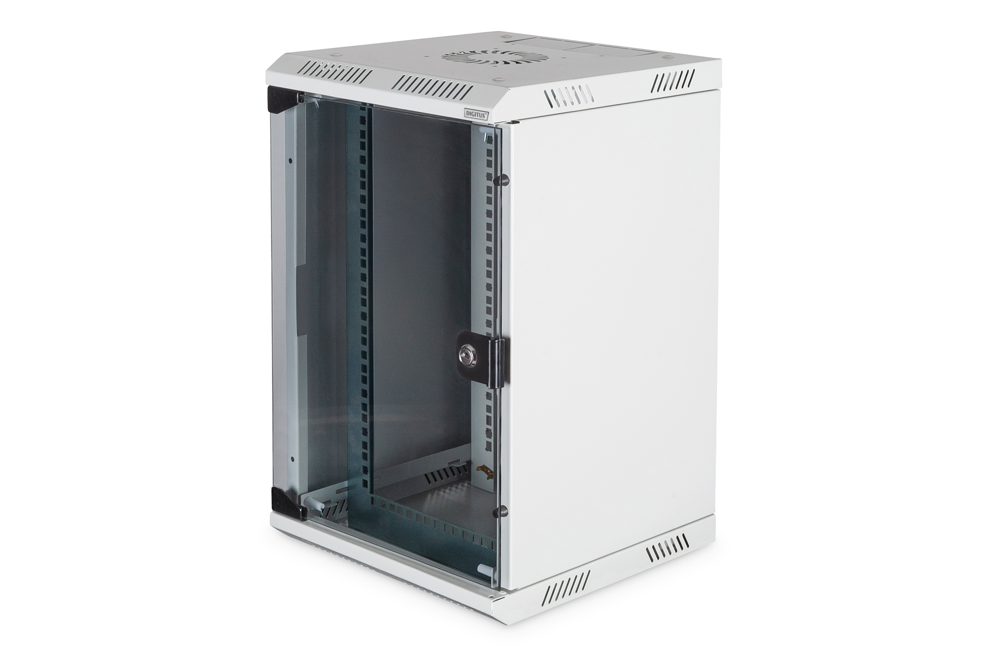 Image of Digitus Combi Wall Mounting Cabinet 254 mm (10") and 482.6 (19") mm