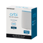 NETGEAR LBR20 draadloze router Gigabit Ethernet Dual-band (2.4 GHz / 5 GHz) 4G Wit