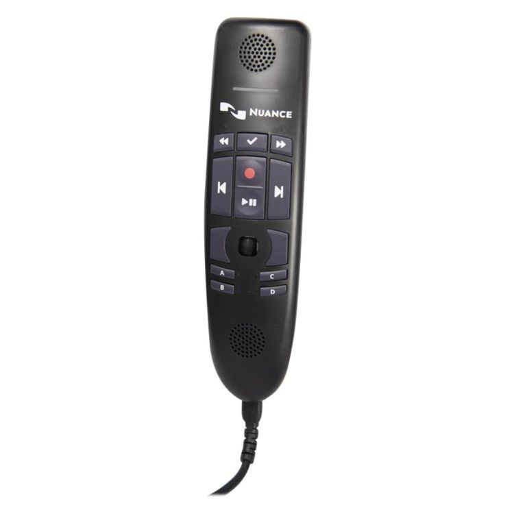 Image of Nuance PowerMic 4 Microphone 6ft Coiled Cord