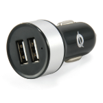 Conceptronic 2-Port USB Car Tablet Charger 2.1A