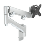 Atdec AWMS-HXW-S monitor mount / stand Silver Wall