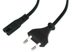 Photos - Cable (video, audio, USB) Lindy 30423 power cable Black 5 m CEE7/16 C7 coupler 