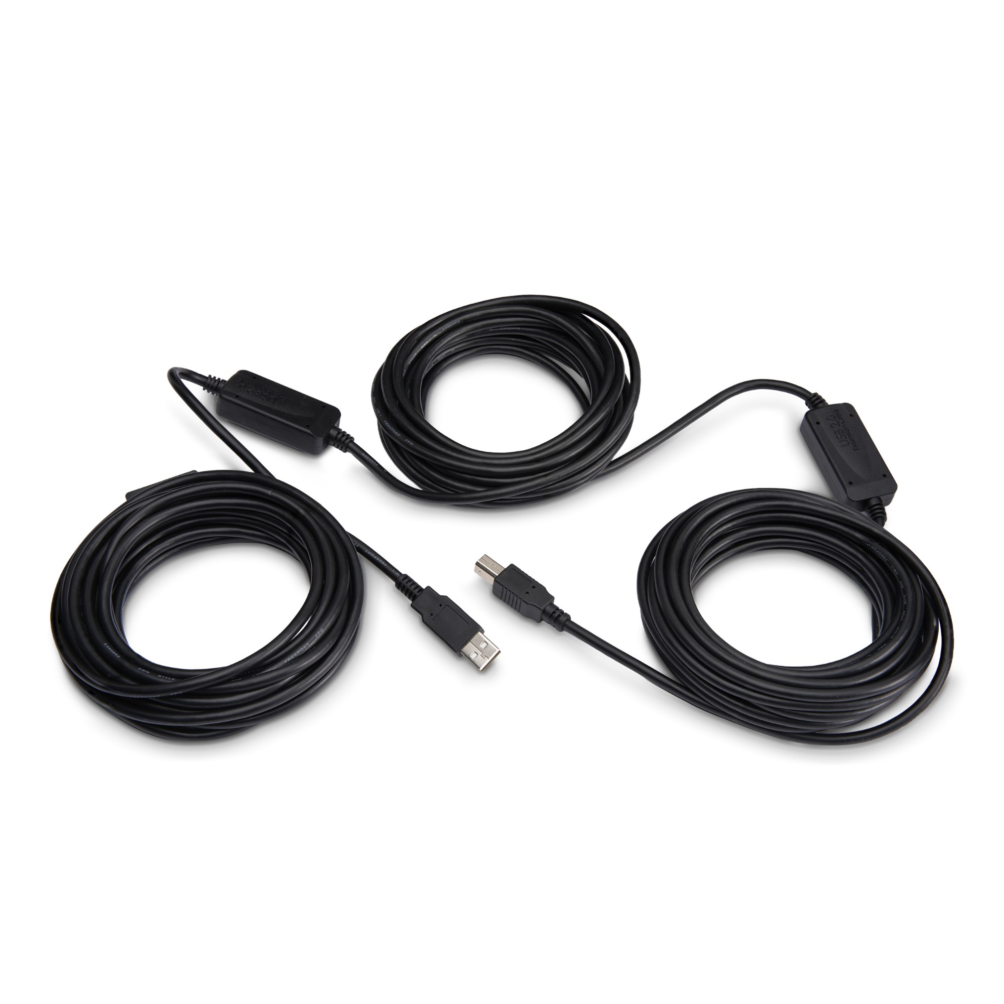 StarTech.com 50ft (15m) Active USB 2.0 A to B Cable. Long USB Printer