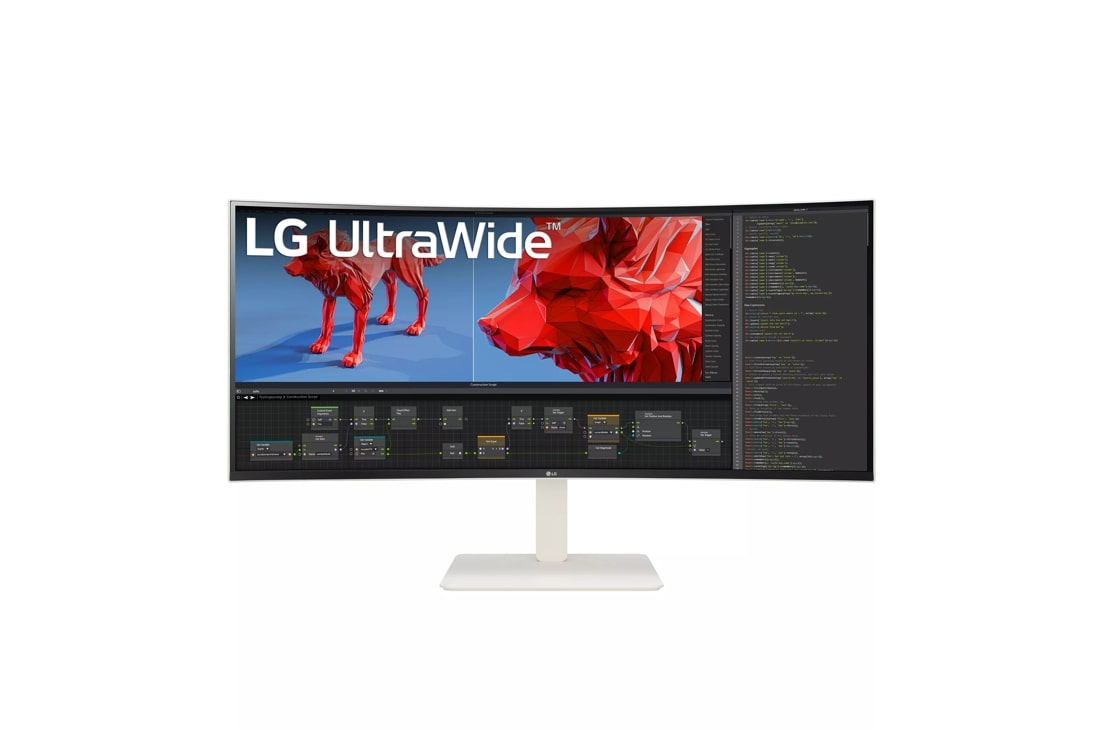 Image of LG 38WR85QC-W computer monitor 96.5 cm (38") 3840 x 1600 pixels...