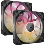 Corsair iCUE LINK RX140 MAX RGB Computer case Fan 14 cm Black 2 pc(s)