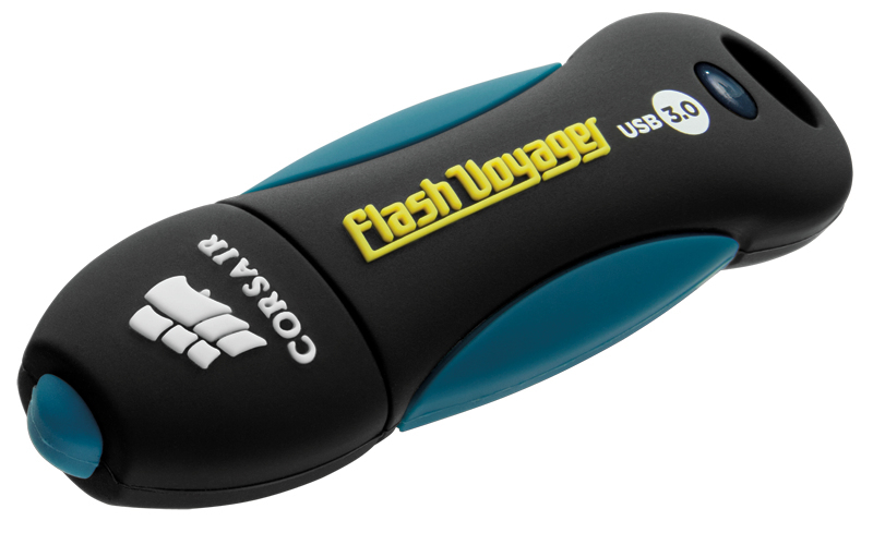 Corsair Voyager V2 USB flash drive 128 GB USB Type-A 3.2 Gen 1 (3.1 Gen 1) Black, Blue