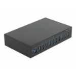 DeLOCK 64112 interface hub USB 3.2 Gen 1 (3.1 Gen 1) Type-B 5000 Mbit/s Zwart