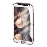 Hama Mirror mobile phone case Silver, White