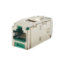 Panduit CJS688TGGRY wire connector RJ-45 Green, Metallic