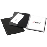 REXEL SLIMVIEW DISPLAY BOOK A4 24 POCKET BLACK