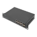 Digitus 8 Port Gigabit Switch, 10 inch, Unmanaged, 2 Uplinks