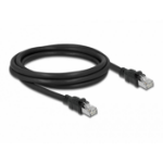 DeLOCK 80114 netwerkkabel Zwart 2 m Cat6a F/UTP (FTP)