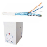 FDL CAT.6a S-FTP STRANDED PATCH CABLE LSZH (305M BOX) - WHITE