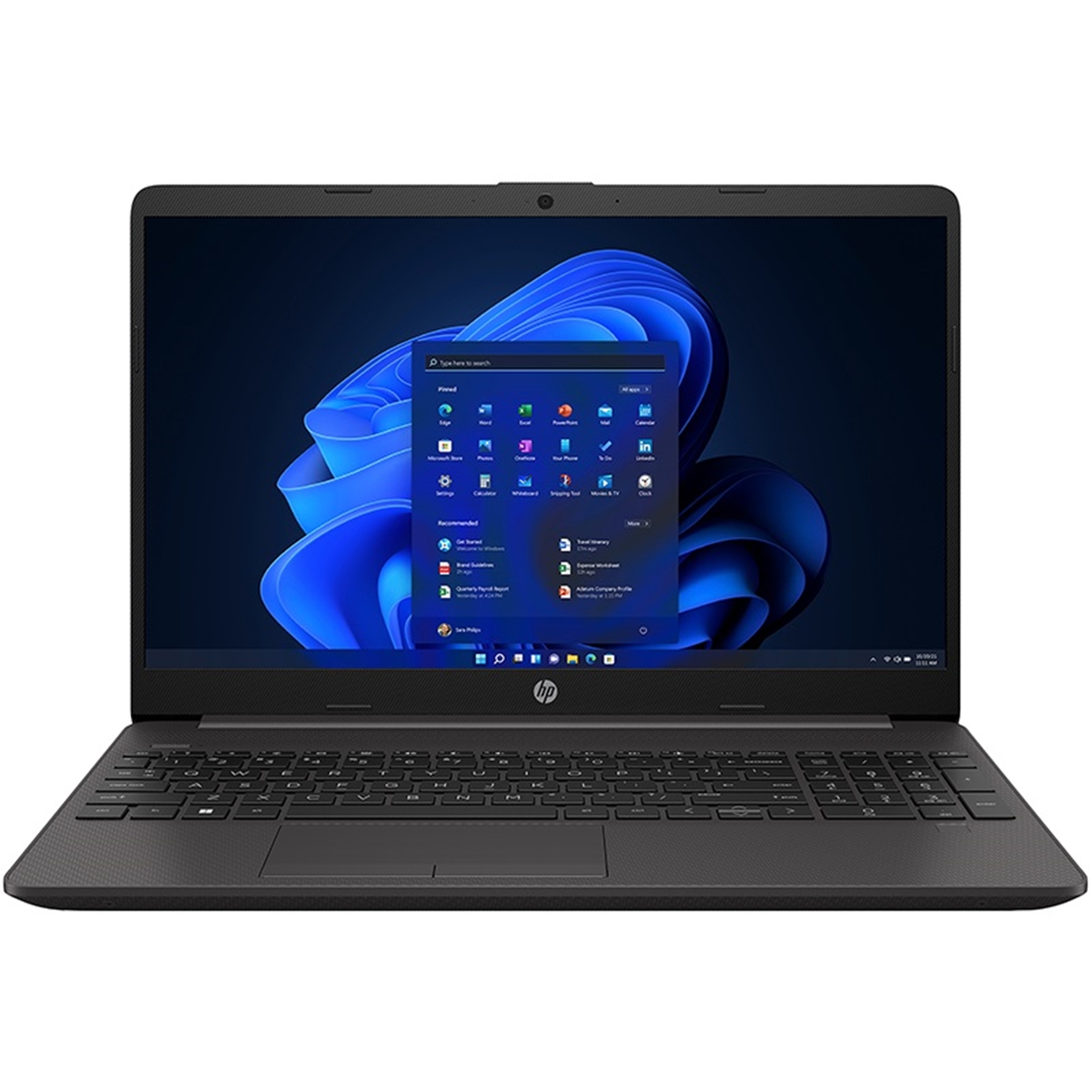 Image of HP HP 250 G9 6Q8B9ES#ABU Laptop, 15.6 Inch Full HD 1080p Screen,...