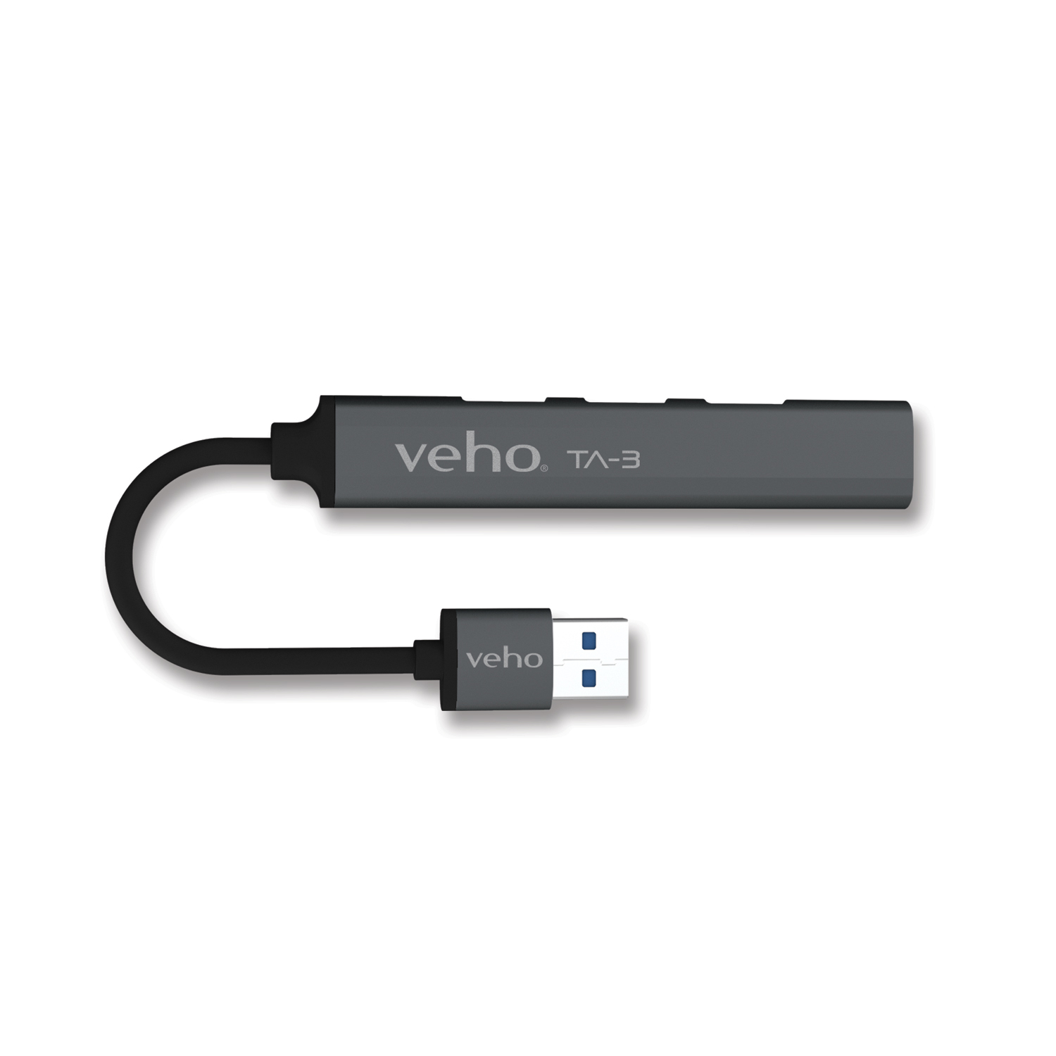 Image of Veho TA-3 USB-A 4 port USB-A Mini hub