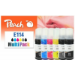 Peach PI200-941 ink cartridge 6 pc(s) Original Standard Yield Black, Cyan, Grey, Magenta, Yellow