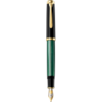 Pelikan M800 fountain pen Built-in filling system Black, Gold, Green 1 pc(s)