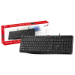 Genius Computer Technology KB-117S Wired AI Copilot Silent Keyboard, USB Plug and Play, 11 Multimedia Function Keys, Full Size UK Layout Design for Home or Office, Black