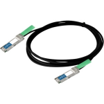 AddOn Networks QSFP+, 1m InfiniBand/fibre optic cable QSFP+ Black