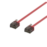 Deltaco UUTP-2046 networking cable Red 2 m Cat6a U/UTP (UTP)
