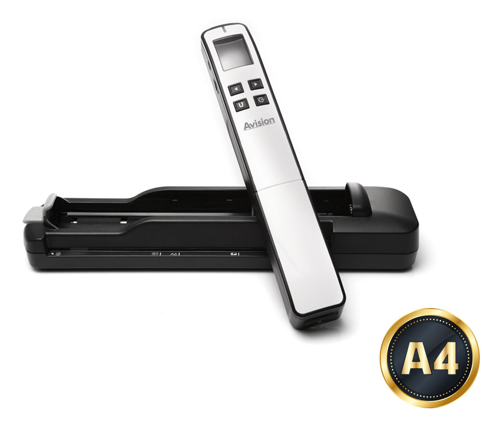 Avision 000-0783B-01G scanner Handheld scanner 300 x 1200 DPI A4 Black