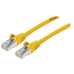 Intellinet IEC-C6AS-YLW-25 networking cable Green 295.3" (7.5 m) Cat6a S/FTP (S-STP)