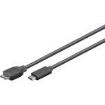 Microconnect USB3.1CAMIB3.01 USB cable USB 3.2 Gen 1 (3.1 Gen 1) 1 m USB C Micro-USB B Black