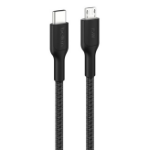 Belkin BoostCharge Pro USB cable 1 m USB C Micro-USB A Black