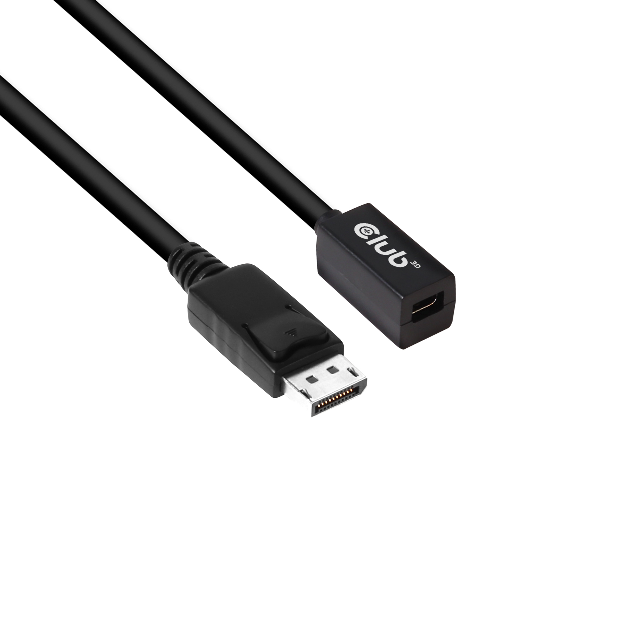 Image of CLUB3D Mini DisplayPort 1.4 to DisplayPort Extension Cable 8K60Hz...