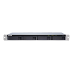 QNAP TS-431XeU Alpine AL-314 Ethernet LAN Rack (1U) Black, Stainless steel NAS