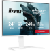 iiyama G-MASTER GB2471HSU-W1 computer monitor 60.5 cm (23.8") 1920 x 1080 pixels White