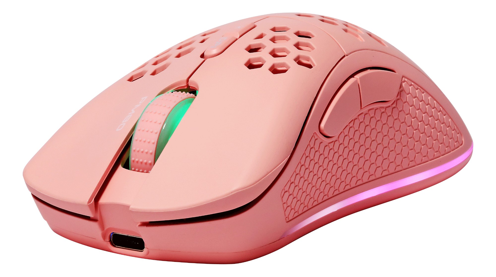 Deltaco Gaming GAM-120-P keyboard RF Wireless + USB Type-C Pink
