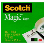 Scotch 810K4 25.4 m Transparent 1 pc(s)