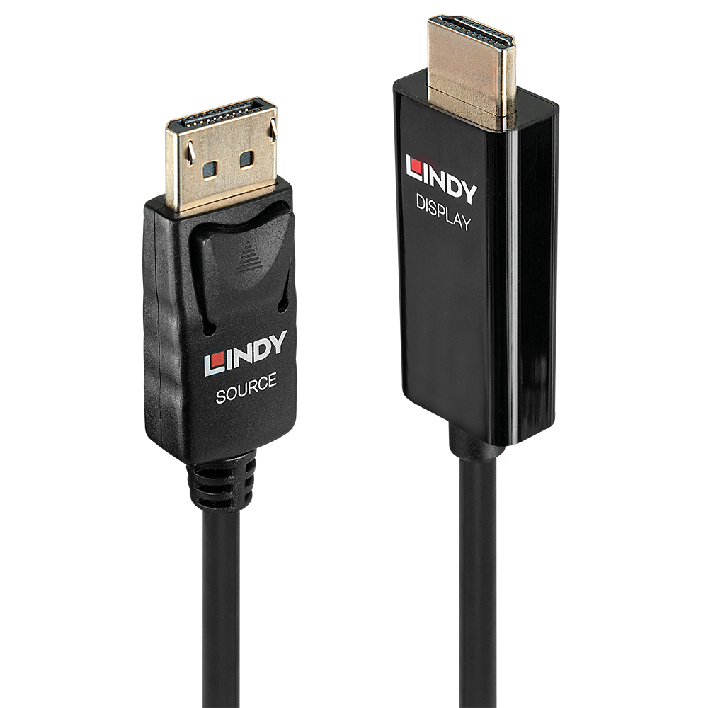 Image of Lindy 0.5m DP to HDMI Adapter Cable