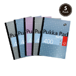 Pukka PUKKA SIDE 4 HOLE REFILL PAD A4 PK5