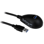 StarTech.com USB3SEXT5DKB USB cable 59.1" (1.5 m) USB 3.2 Gen 1 (3.1 Gen 1) USB A Black