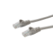 connektgear 1m RJ45 CAT5e UTP Stranded Flush Moulded Network Cable - 24AWG - Grey