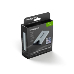 Integral SlimXpress Pro 1TB PORTABLE EXTERNAL SSD USB-C 3.2 GEN.2X2 SILVER R-2000MBs W-2000MBs USB-C to C CABLE USB-C TO A ADAPTER