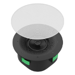 Yealink CS10-D loudspeaker 2-way Black, Grey, White Wired