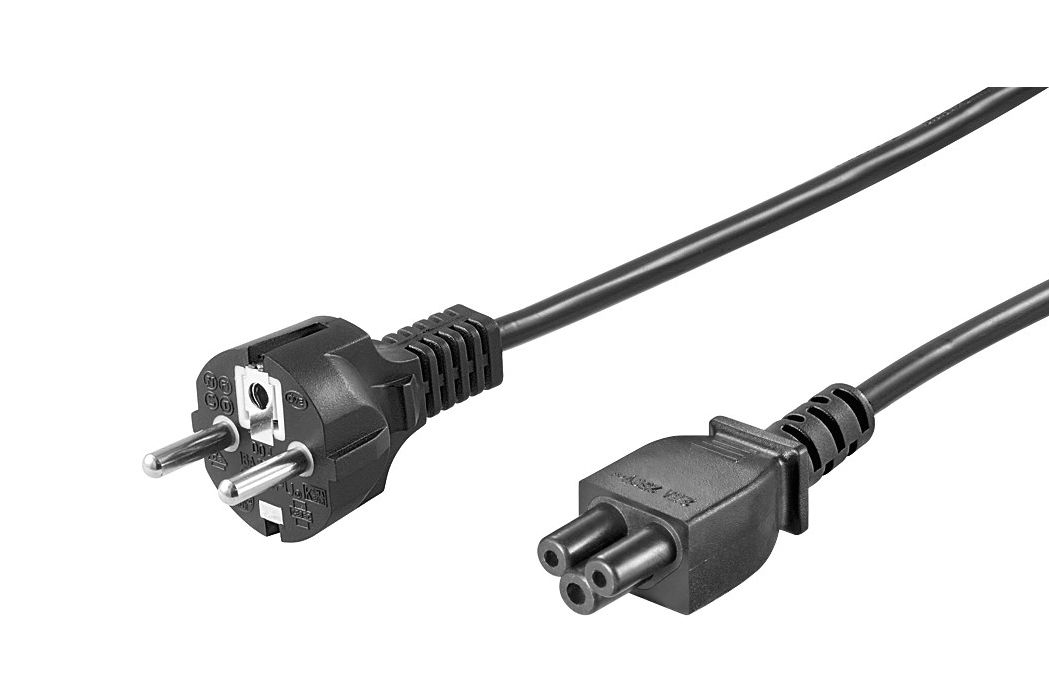 Microconnect Black Pe010818s Power Cable 1.8 M Power Plug Type E+F C5