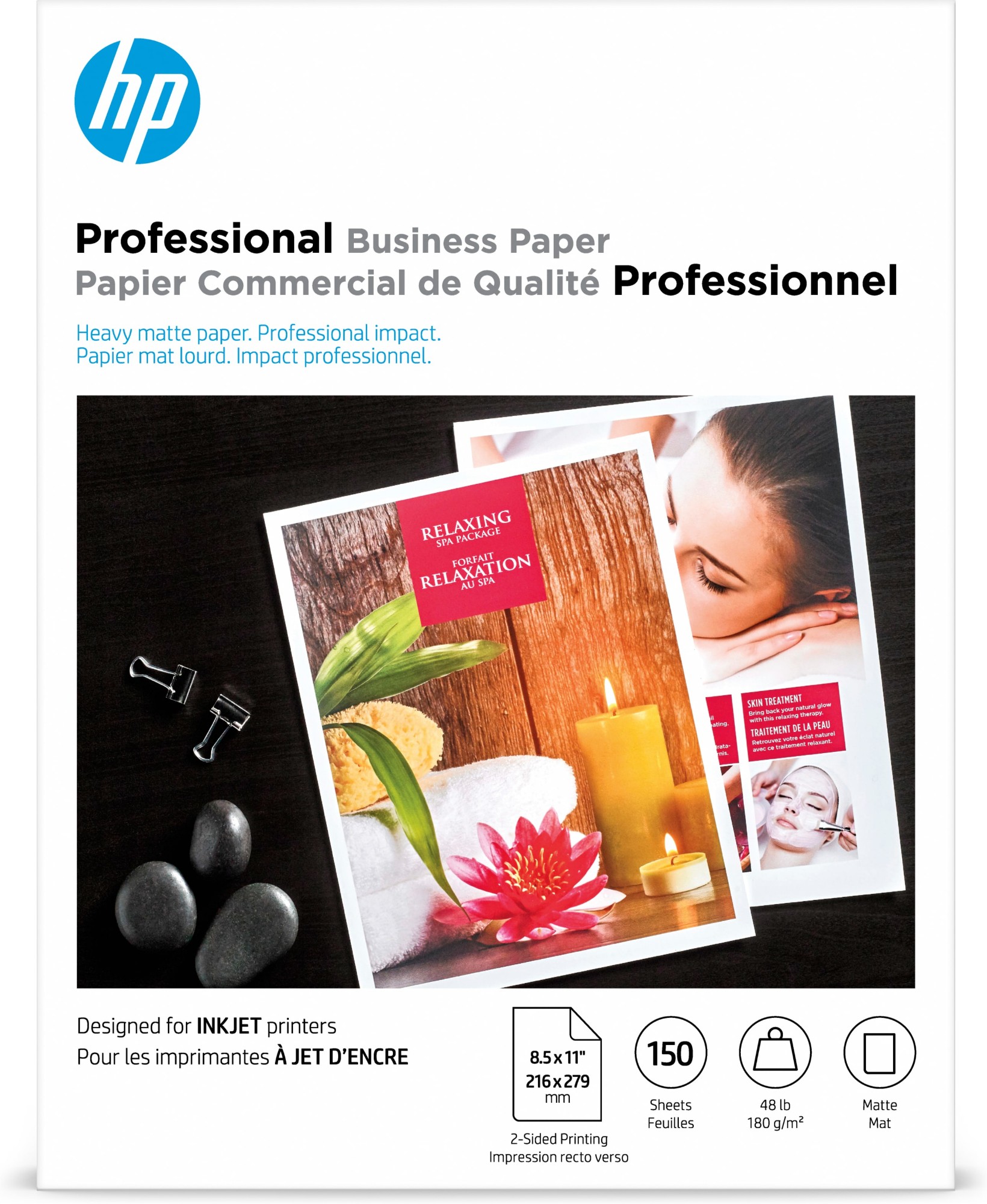 Hp Ch016a Printing Paper Letter 215 9x279 4 Mm Matt White 21 In