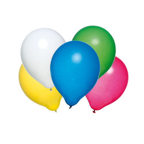 Image of Susy Card 40011585 - Toy balloon - Assorted colours - Oval - 50 pc(s)
