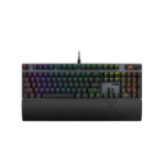ASUS ROG Strix Scope II X Snow Gaming Keyboard Hot-swappable ROG NX Mechanical Switches V2, Sound-dampening foam PBT doubleshot keycaps or UV-coated